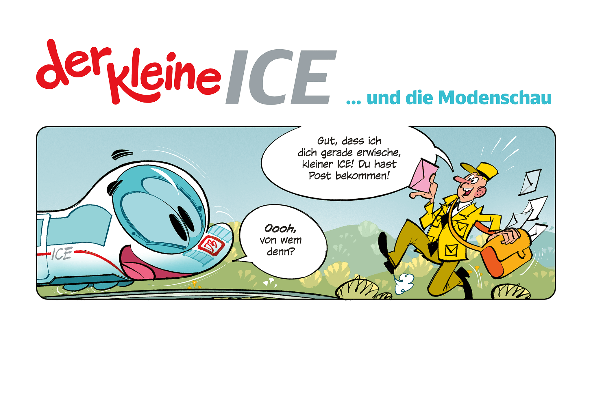 Der kleine ICE ... und die Modenschau