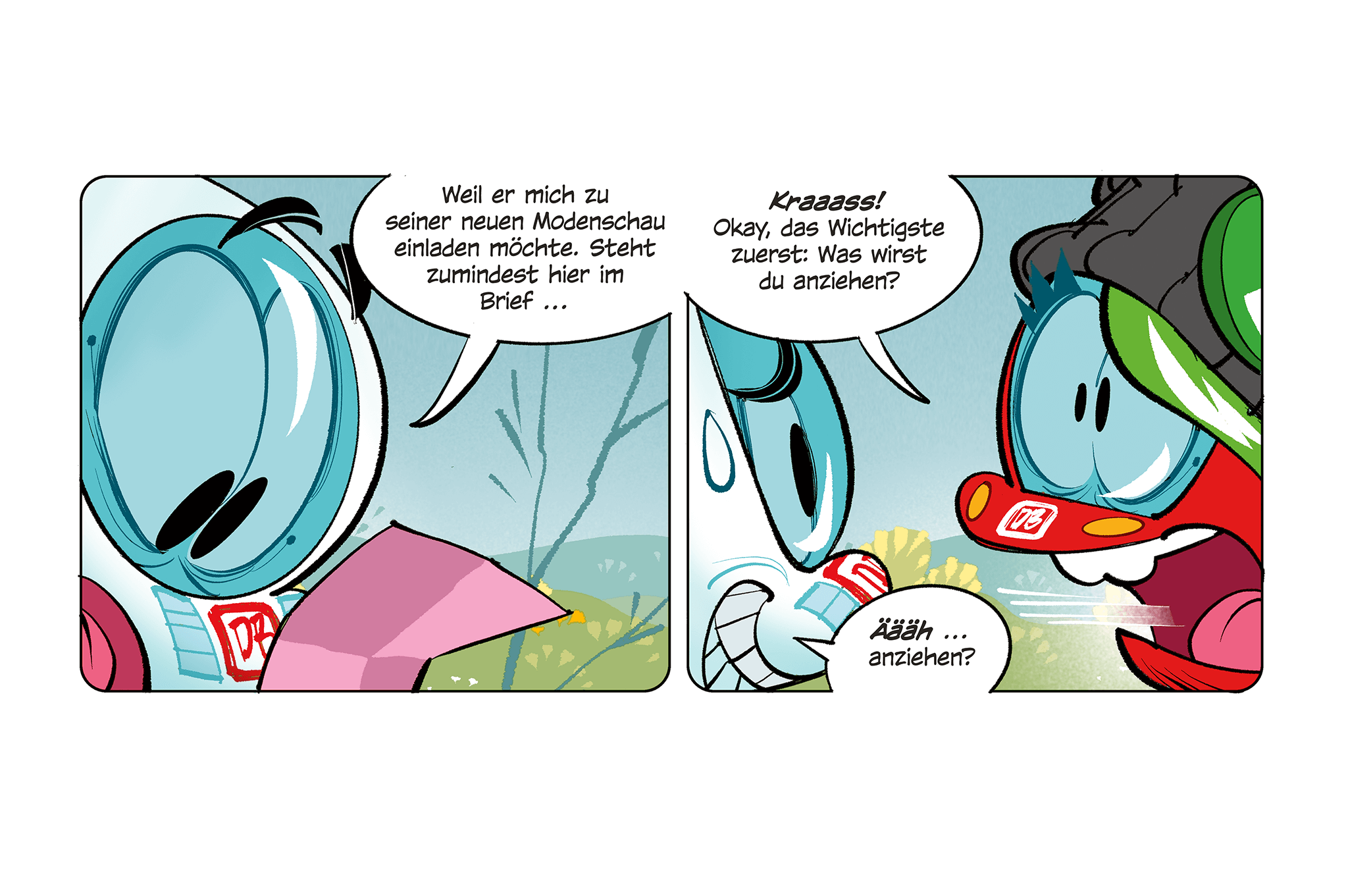 Der kleine ICE ... und die Modenschau