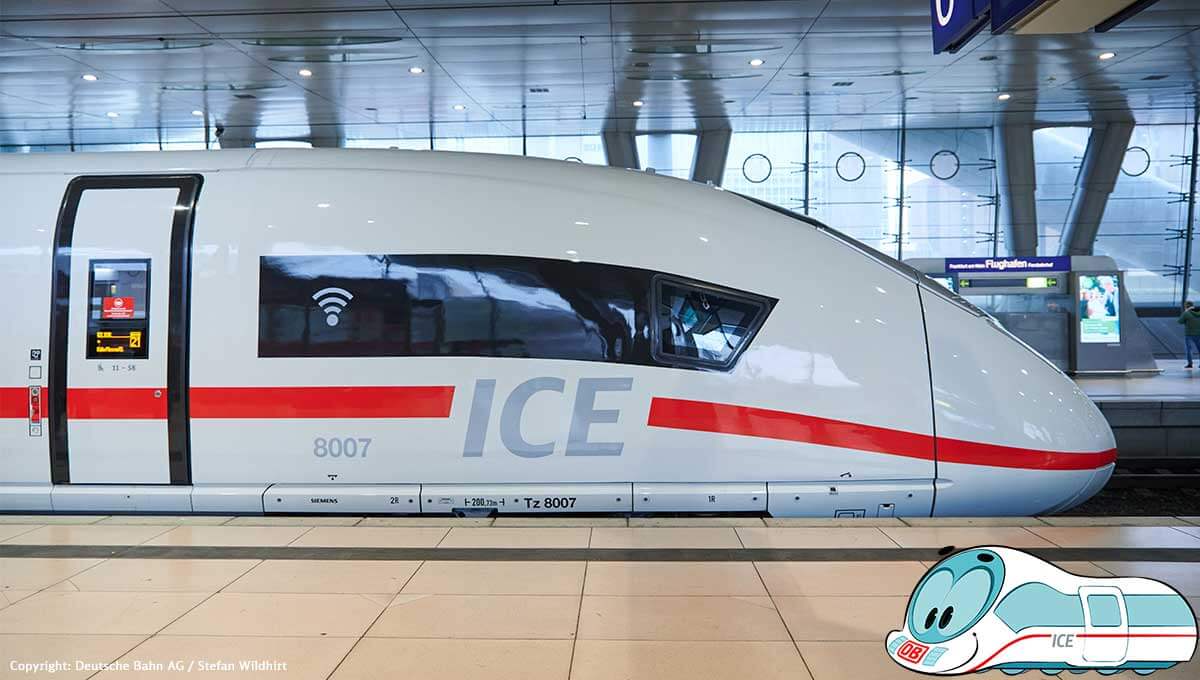 Das jüngste Mitglied der superschnellen ICE-Flotte ist da.