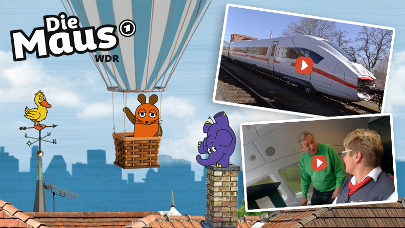 Die Maus und der Elefant mit Videos zum Thema EIsenbahn