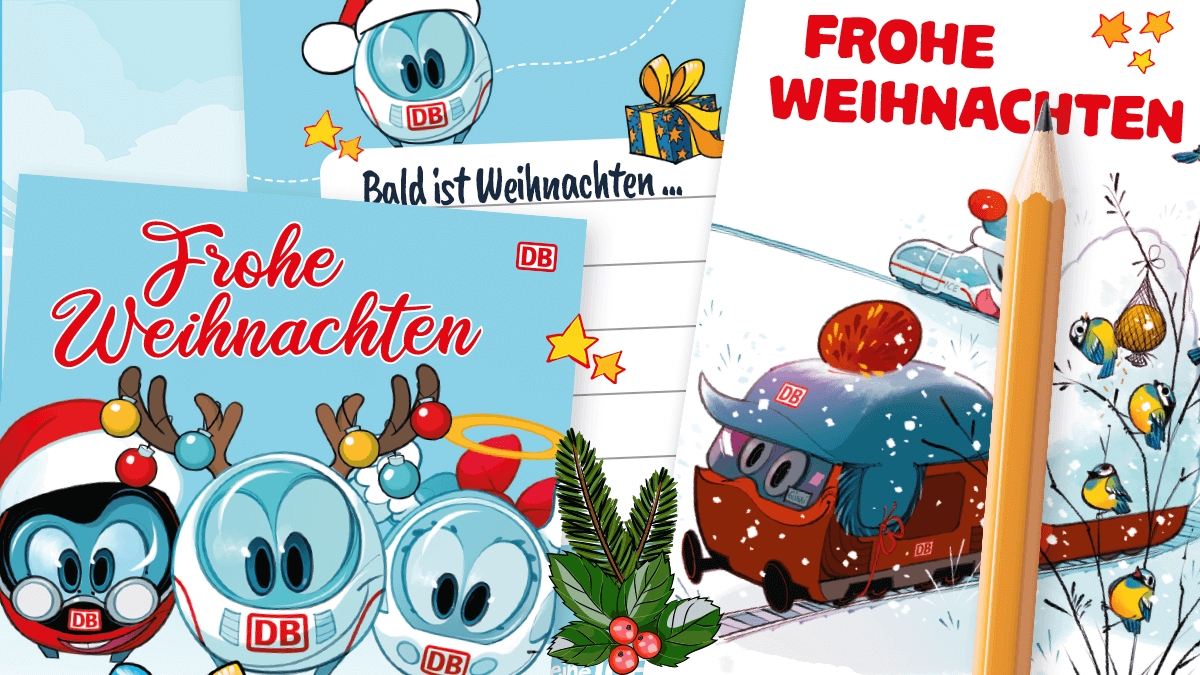 Freude bereiten – mit unseren Weihnachtskarten