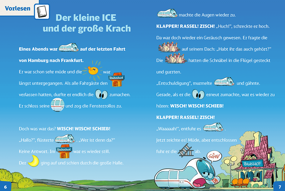 Vorlesegeschichte-Der kleine ICE und der große Krach