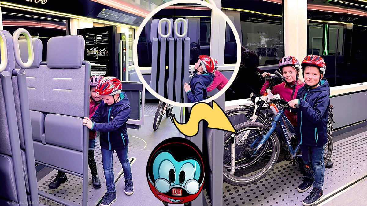 Fahrräder an Bord 