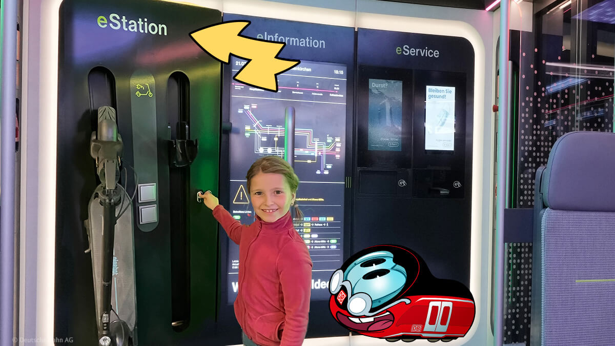 integrierte Ladestation