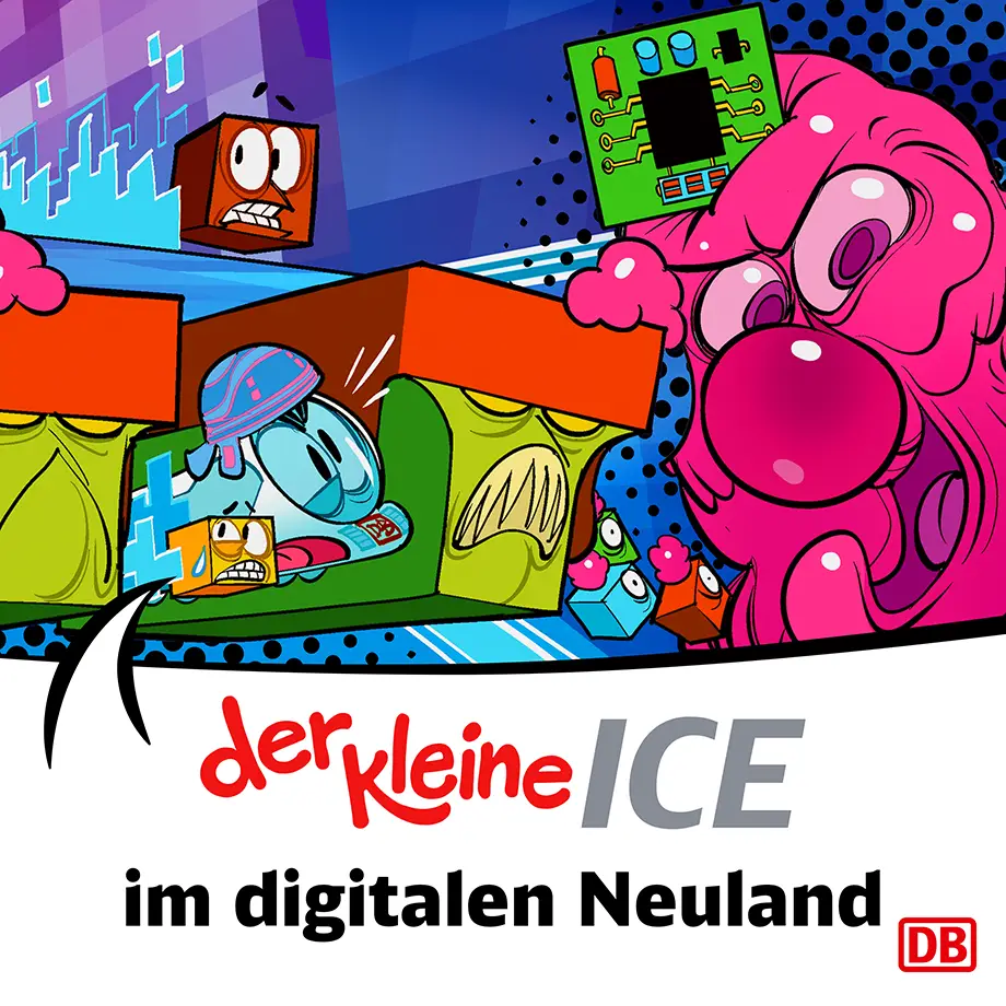 Hörspielserie Folge 3: Der kleine ICE im digitalen Neuland