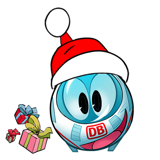 Der kleine ICE - Sticker