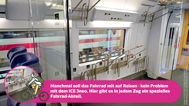 ICE 3neo: fürs Rad