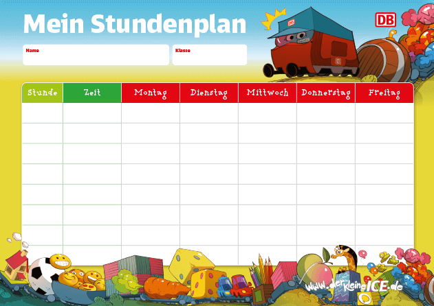 Stundenplan Günni