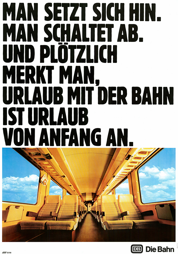 Die 80er – Es wird bunt bei der Bahn /© Sammlung DB AG