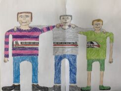 Kinderzeichnung von Arne, 12 Jahre