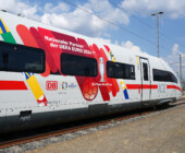 Deutsche Bahn AG / Oliver Lang ICE mit Sonderlackierung UEFA EURO 2024™
