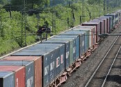 Güterwagen zum Transport von Container