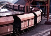 Güterwagen zum Transport von Schütt