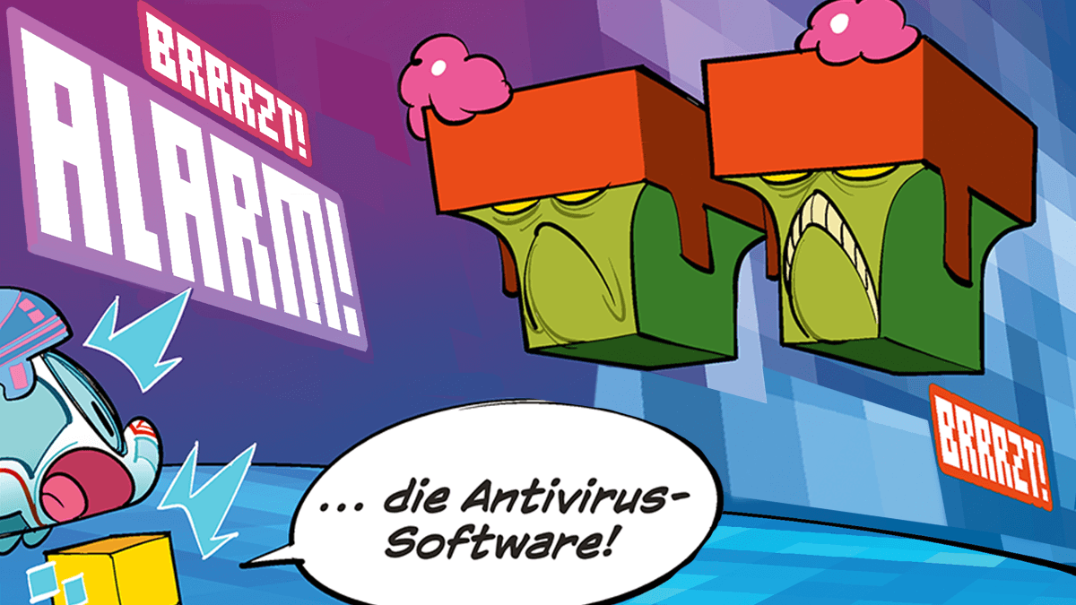 Comic: Der kleine ICE ... im digitalen Neuland