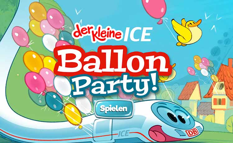 Screenshot Spiel Ballon Party