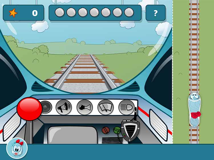 Screenshot Spiel Fahrsimulator